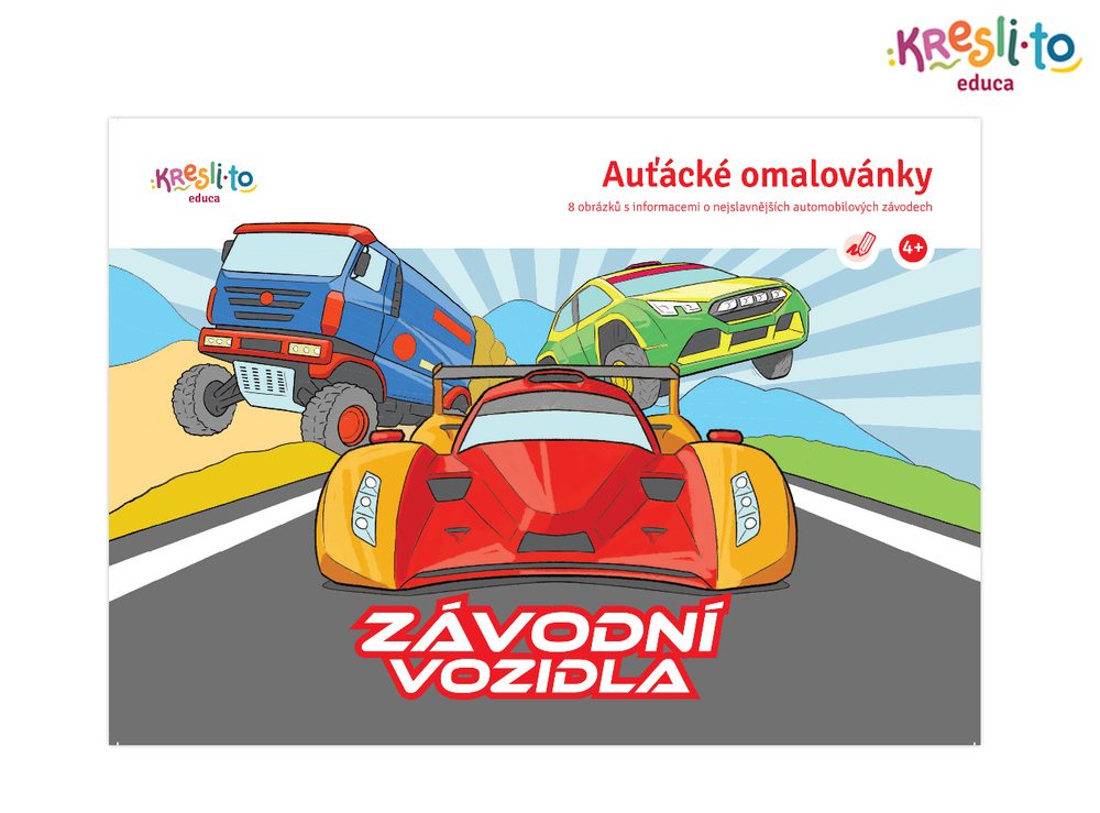 E-shop Závodné autá, Kresli.to, W020270