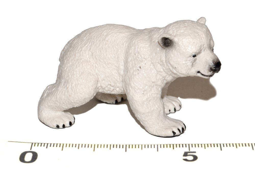 A - Polar Bear figurája 6,5 ​​cm, Atlas, W101892