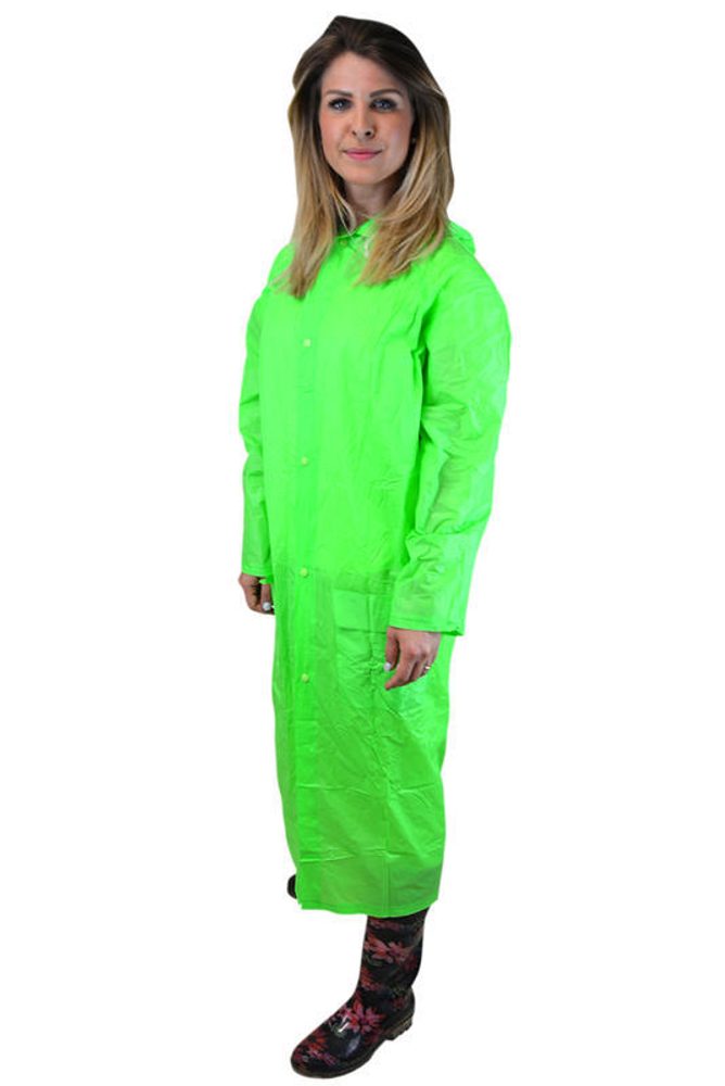 pláštěnka PVC neonová, Pidilidi, PL0065-19, zelená - S