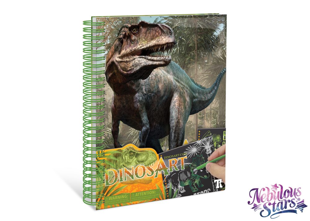 E-shop Škrabací denník Dinosaurs, Nebulous Stars, W014047