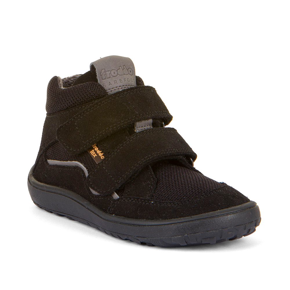 Detská barefoot obuv TEX AUTUMN Black Froddo G3110254-11 - čierna - 23