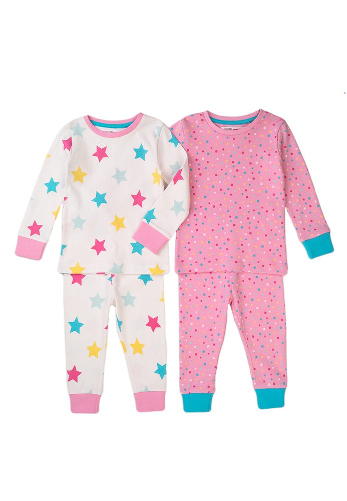 Pizsama lányok 2pack, Minoti, TG PYJ 18, lány - 86/92 | 18-24m