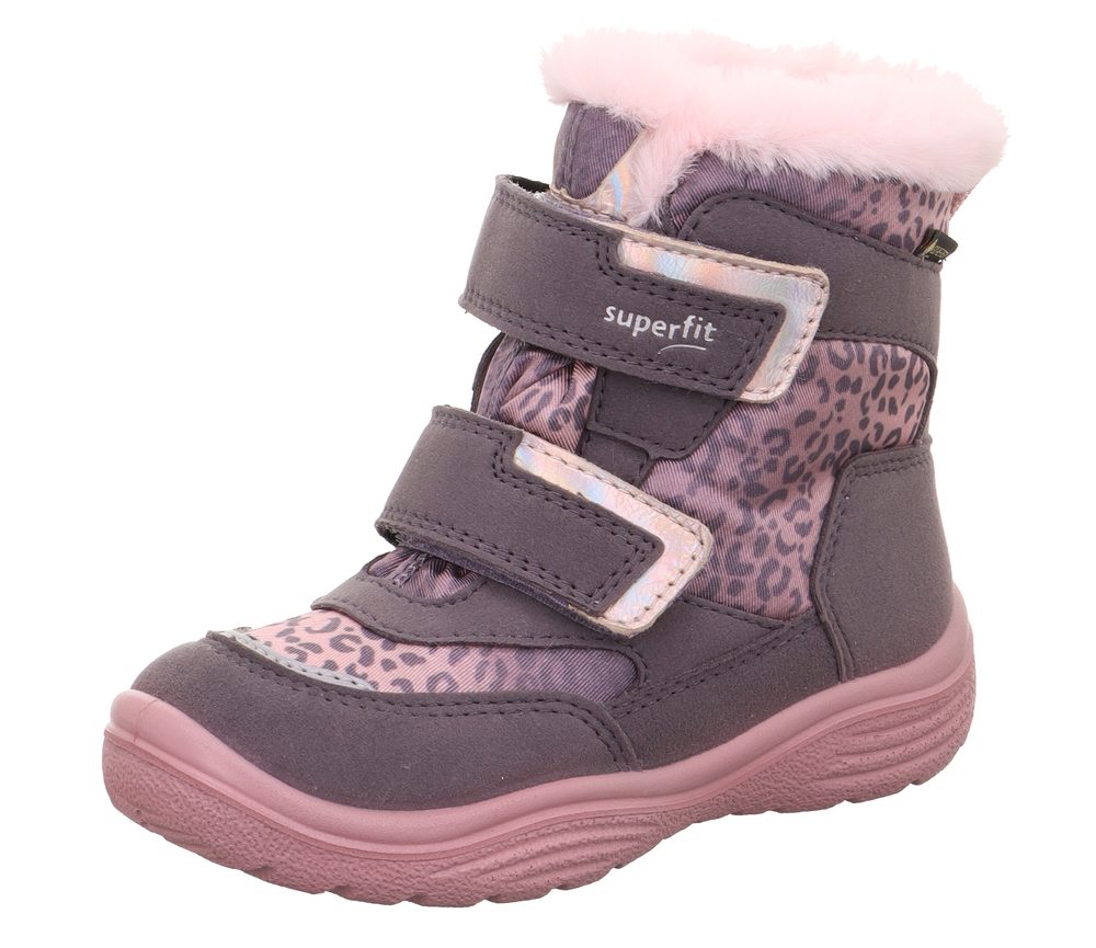 Dívčí zimní boty CRYSTAL Purple/Pink GTX Superfit 1-009091-8530 - 30