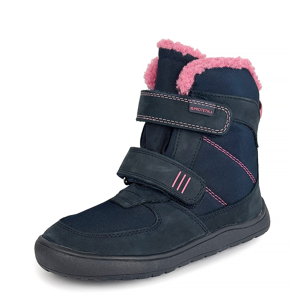 Dívčí zimní barefoot boty PRO-tex Protetika LORA NAVY - 26