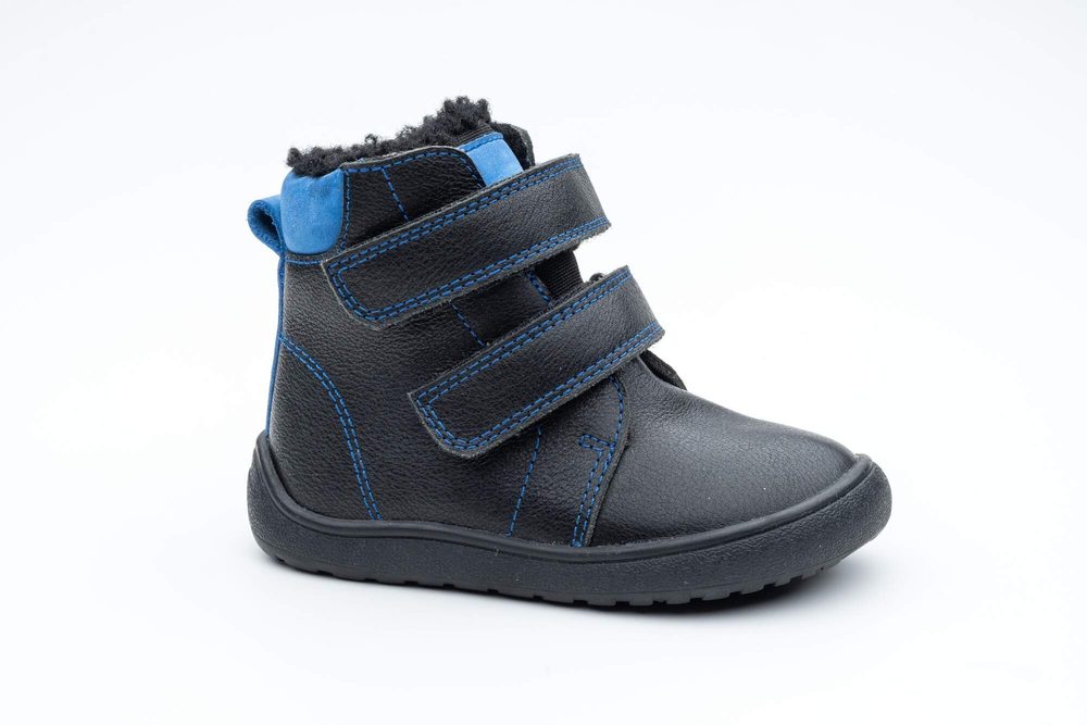 Chlapecké zimní barefoot boty PRO-tex DARYK NERO - 29