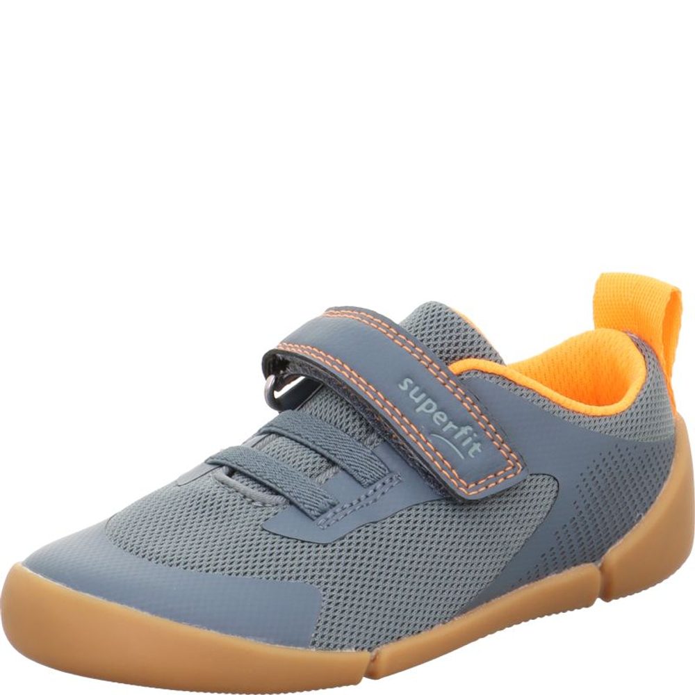 Dětské barefit tenisky VENTO Light Green/Orange Superfit 1-008203-7500 - 26