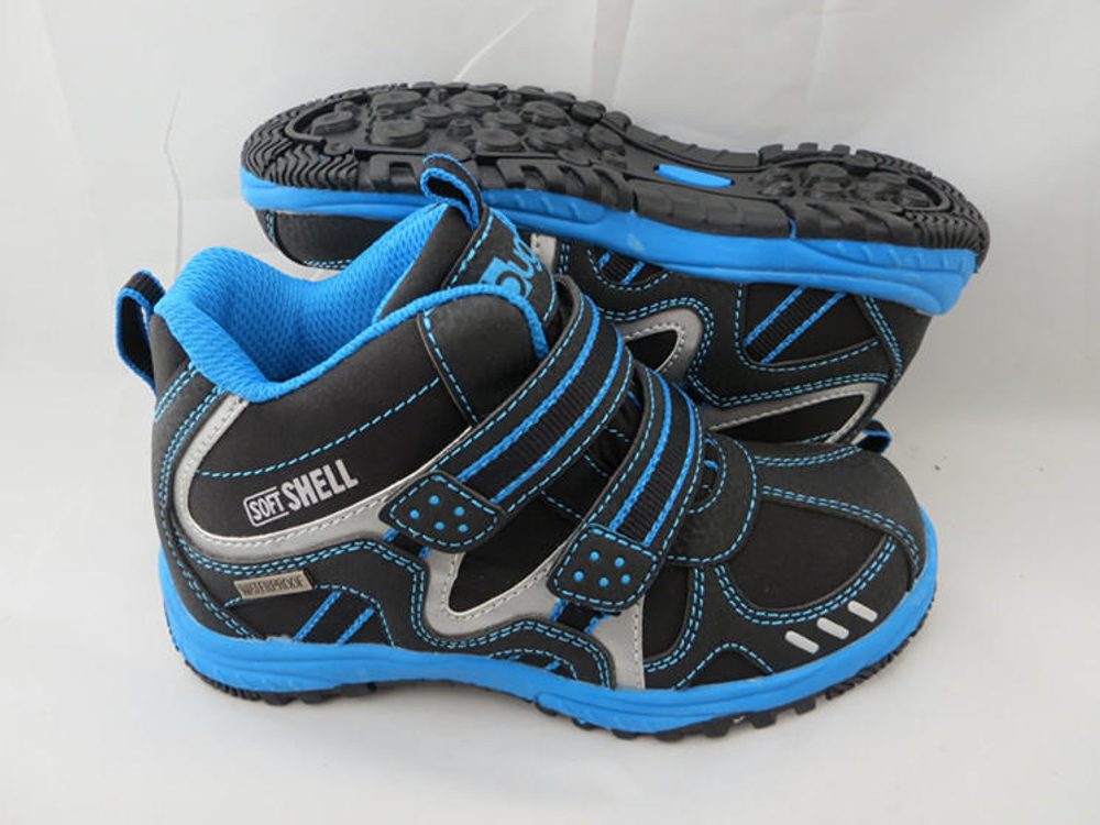 obuv softshell, Bugga, B080, modrá - 35