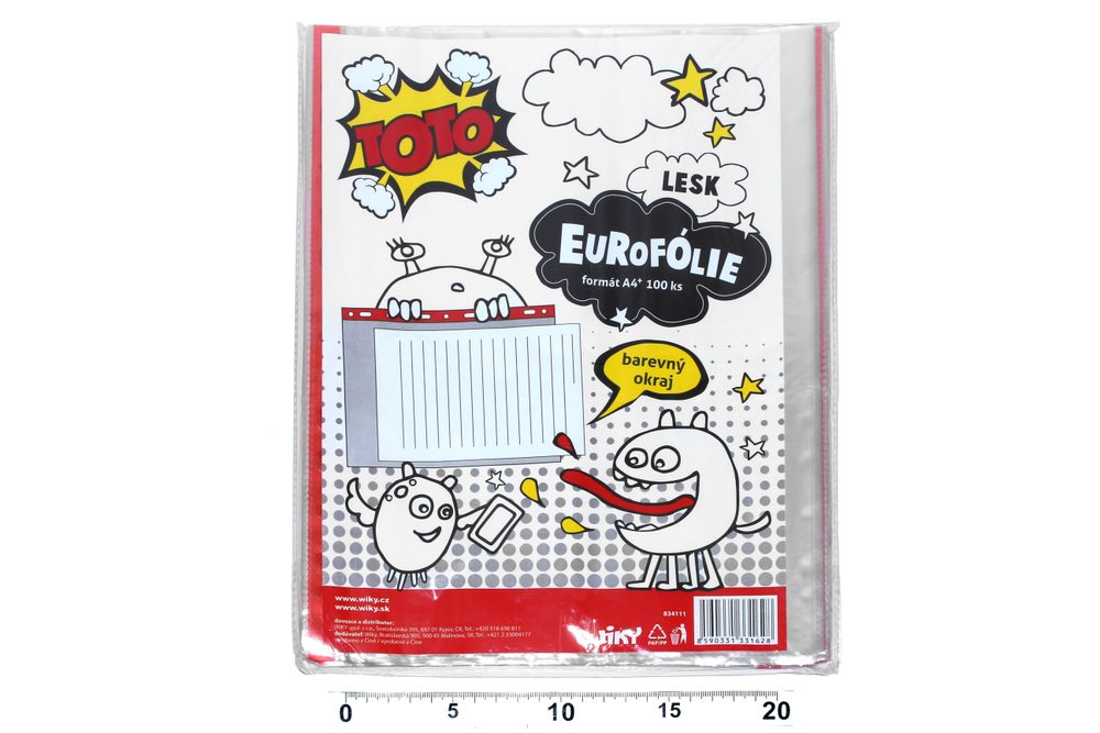 Eurofolie A4 - farebný záves, TOTO, W834111
