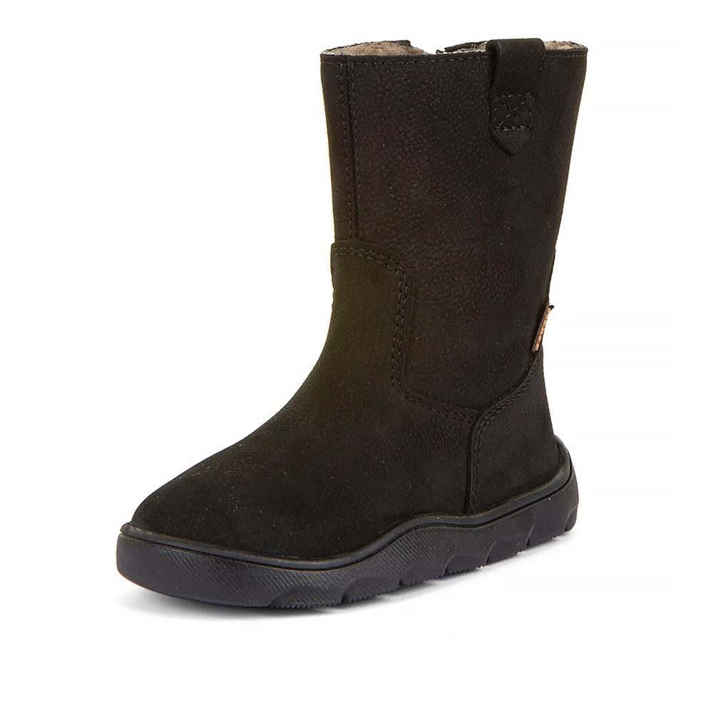 Dievčenské zimné barefoot čižmy ZERU TEX BOOT Black G3160257-1 - 29