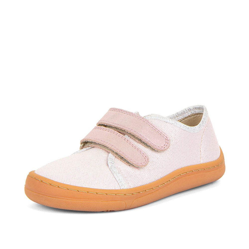 Levně Dívčí barefoot tenisky CANVAS Pink Shine Froddo G1700379 růžová - 31