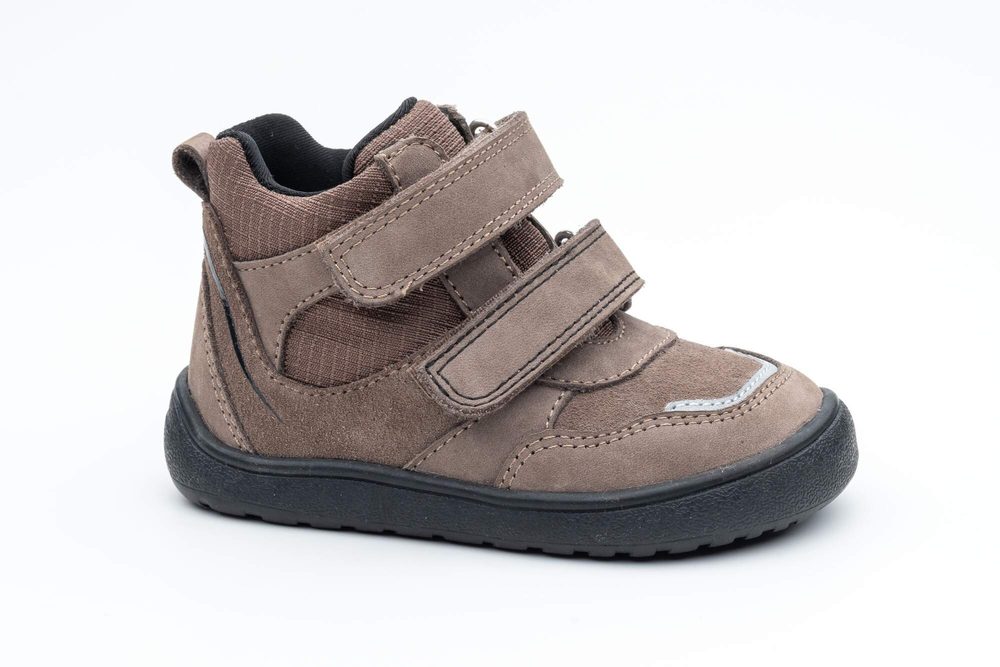 Chlapčenské celoročné barefoot topánky Protetika BANET BROWN - 24