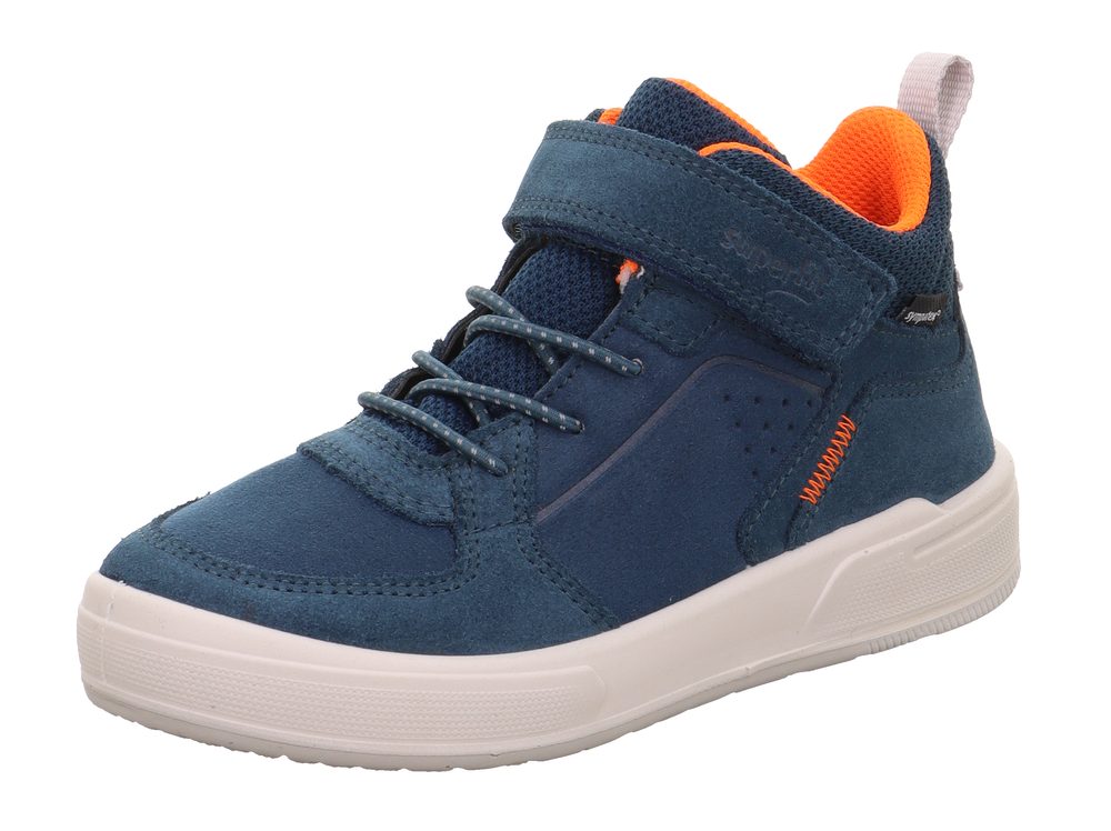 Chlapecké kotníkové tenisky Superfit MAVERICK Blue/orange 1-100104-8010 - 34