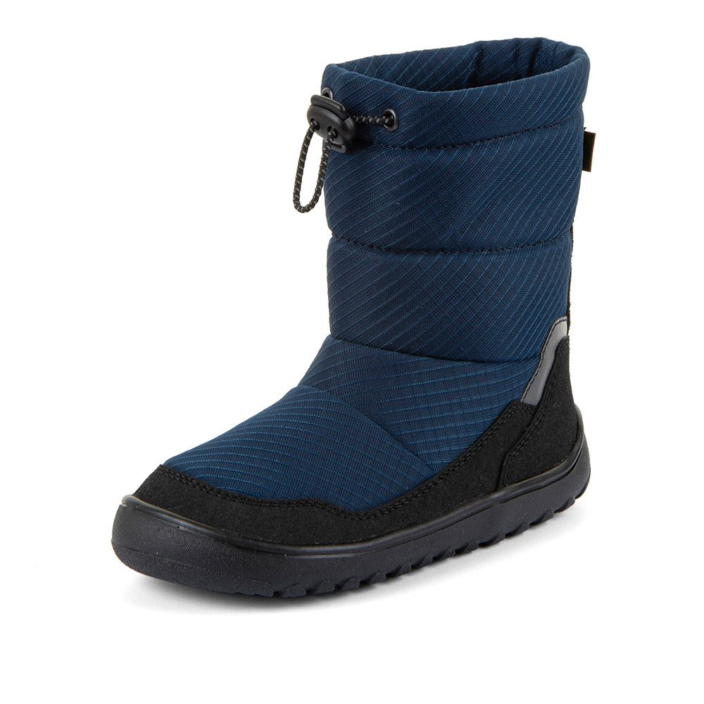 Chlapecké zimní barefoot boty UP SNOW TEX Black/Blue Froddo G3160263-1 - 35