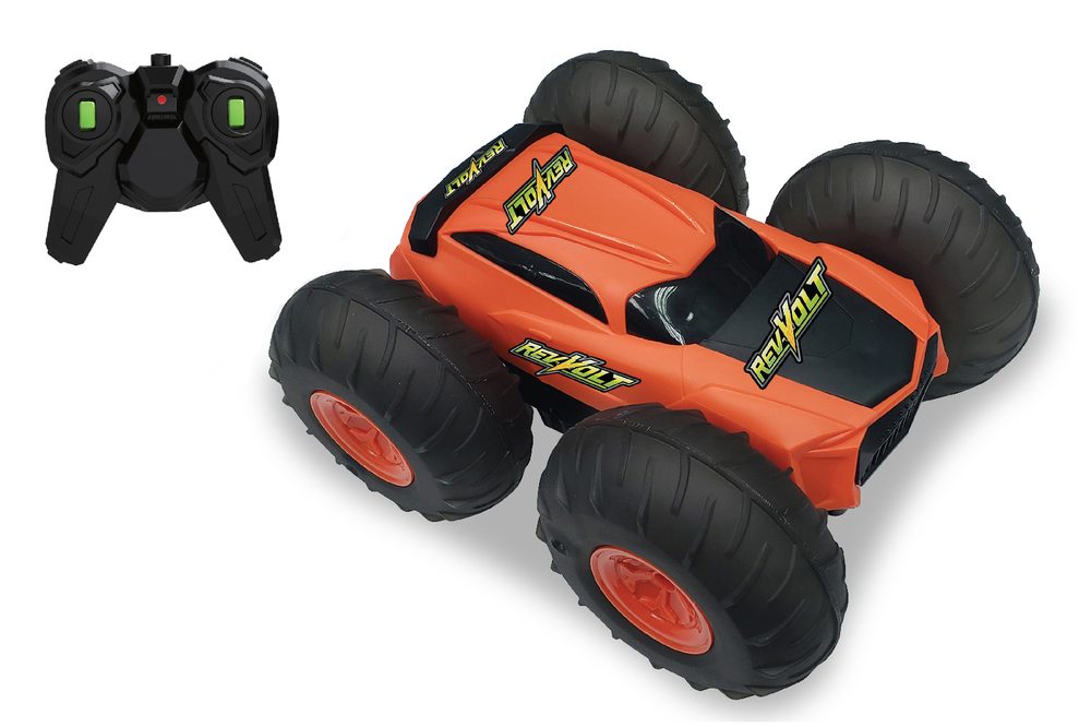 Auto terénní Tornado RC 23 cm - červená barva, Wiky RC, W009330