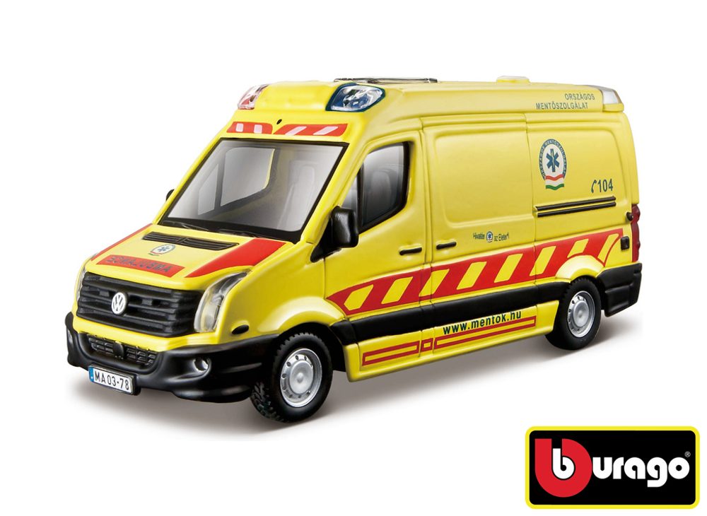 E-shop Bburago Volkswagen Crafter Ambulancia 1:50, W012167