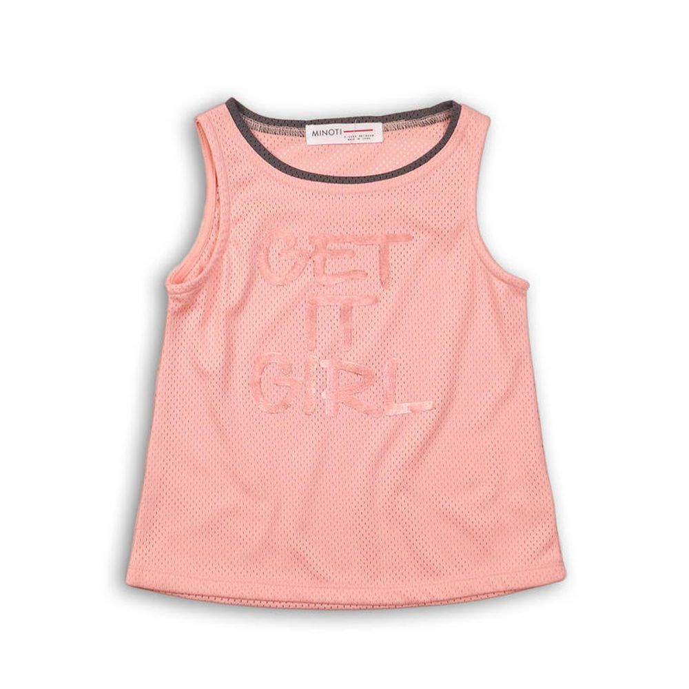 Tank top lány sport, minoti, teljesítmény 7, rózsaszín - 152/158 | 12/13év