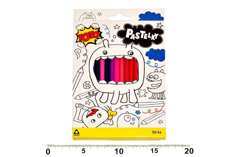 Pastelky ERGO 36 ks, TOTO, W811039