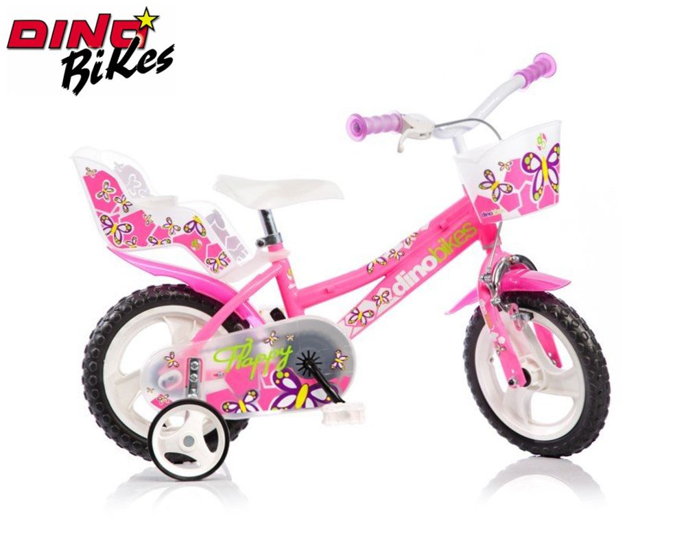 Dětské kolo růžové, Dino Bikes, W012677