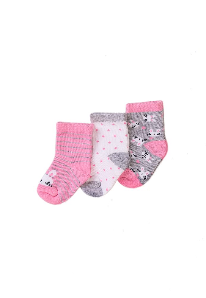 Ponožky dívčí 3pack, Minoti, NBG SOCK 21, holka - 92/98 | 2/3let