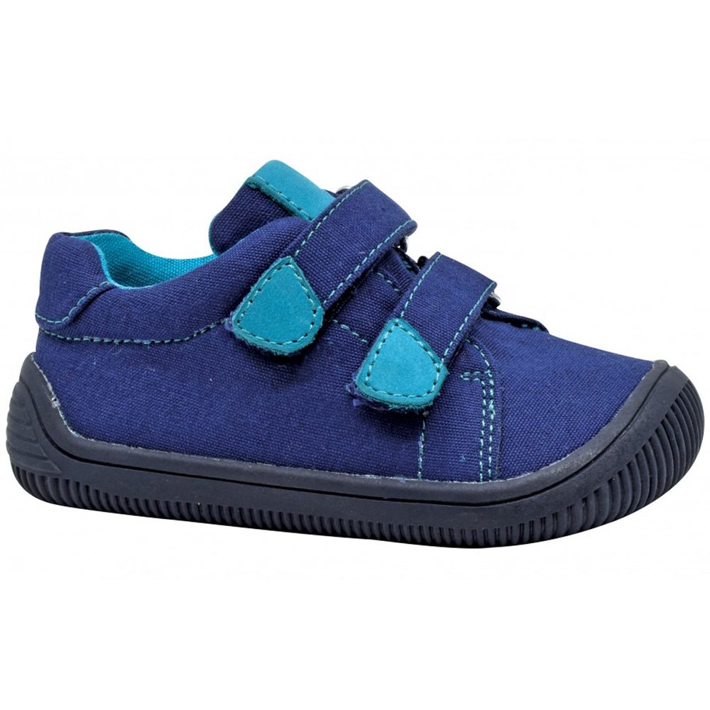 Levně chlapecké celoroční boty Barefoot ROBY NAVY, Protetika, modrá - 20