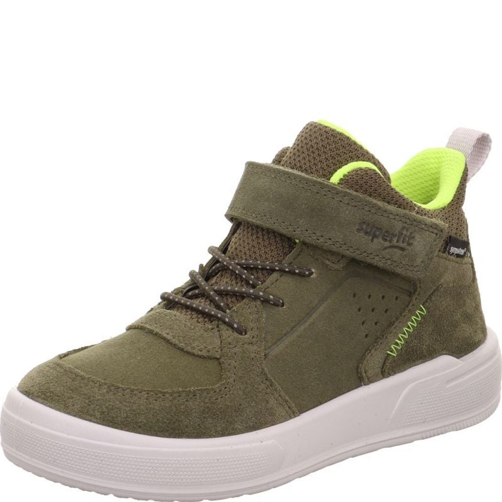 Dětské kotníkové tenisky Superfit MAVERICK Green/Yellow 1-100104-7000 - 30