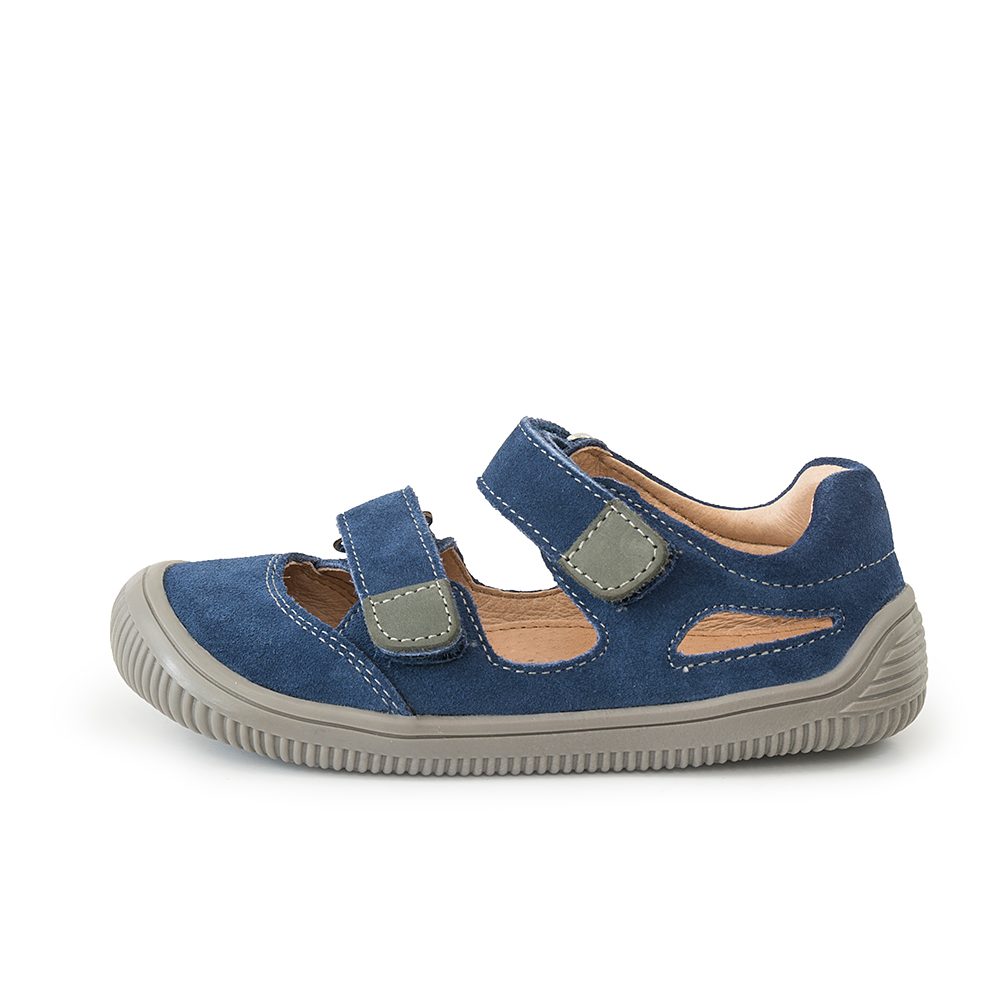 Levně chlapecké sandály Barefoot MERYL NAVY, Protetika, tmavě modrá - 21