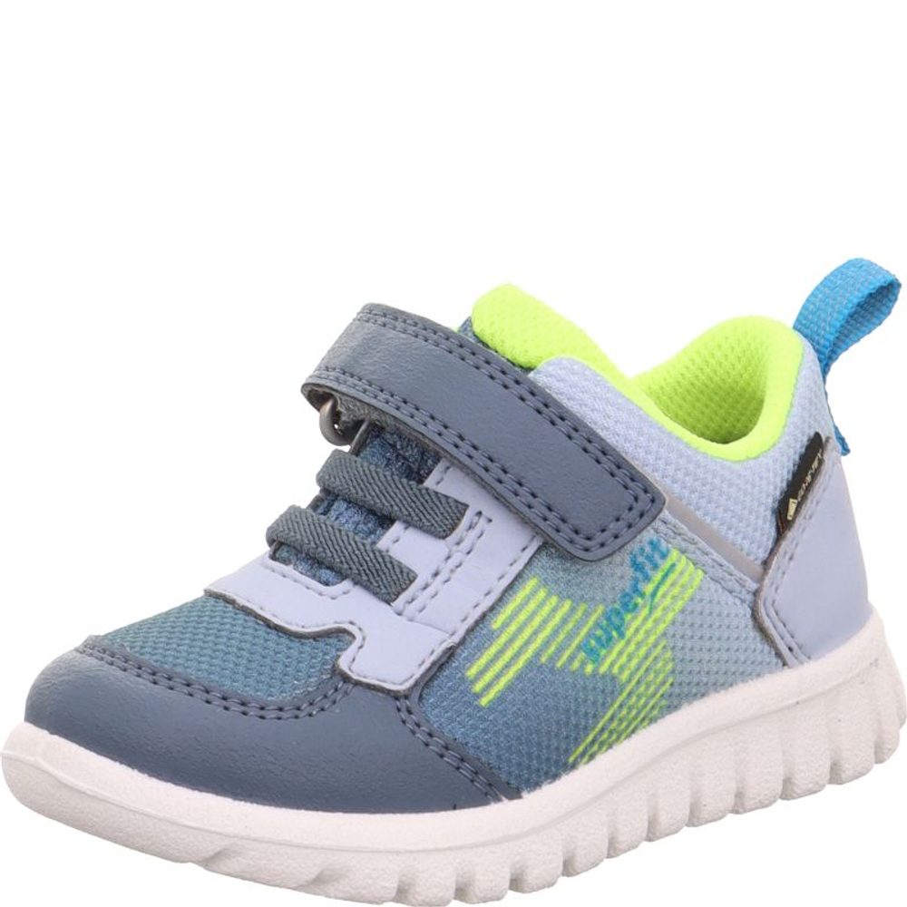 Levně Chlapecké tenisky SPORT7 MINI Blue/Yellow Goretex Superfit 1-006184-8000 - 27