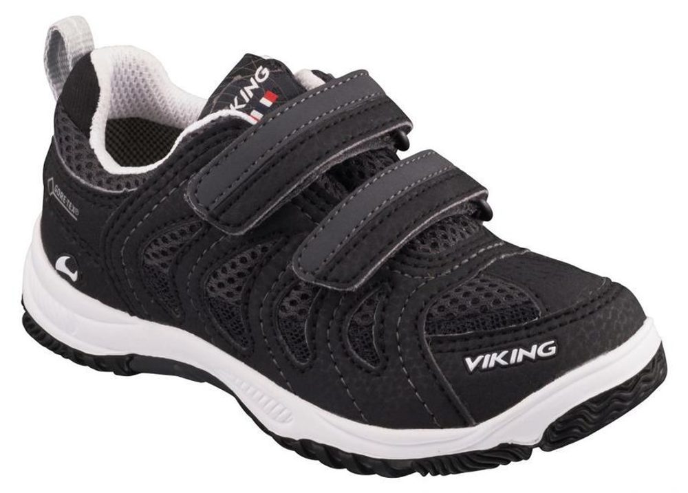 detské celoročé boty CASCADE II mid GTX, Viking, 3-46500-203, černá - 27