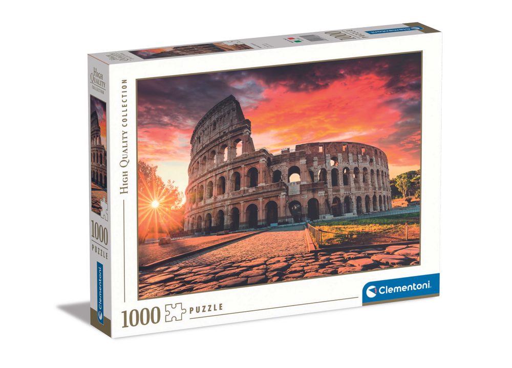 Levně Clementoni Puzzle 1000 Západ slunce v Římě, Clementoni, W045890