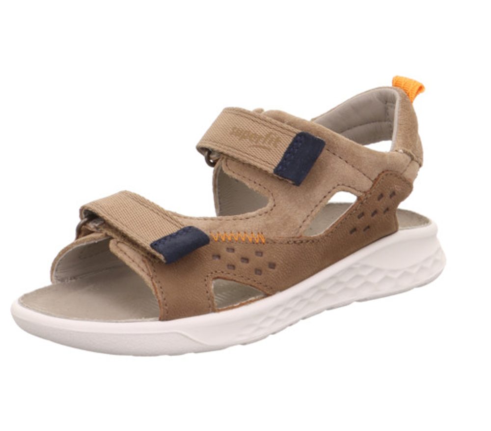 Dětské sandály LAGOON MIDI Brown/Orange Superfit 1-001041-3000 - 32