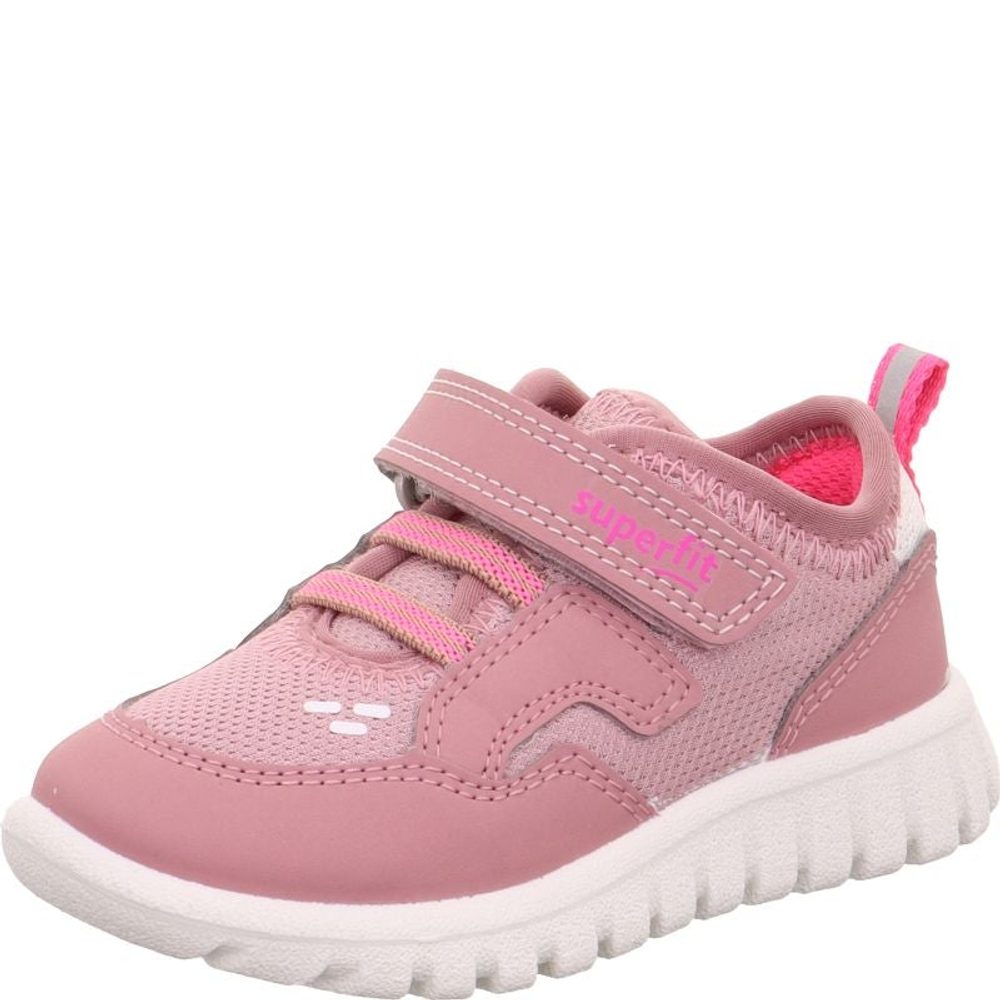Levně Dívčí celoroční tenisky SPORT7 MINI - Pink/Pink Superfit 1-006180-5510 - 27