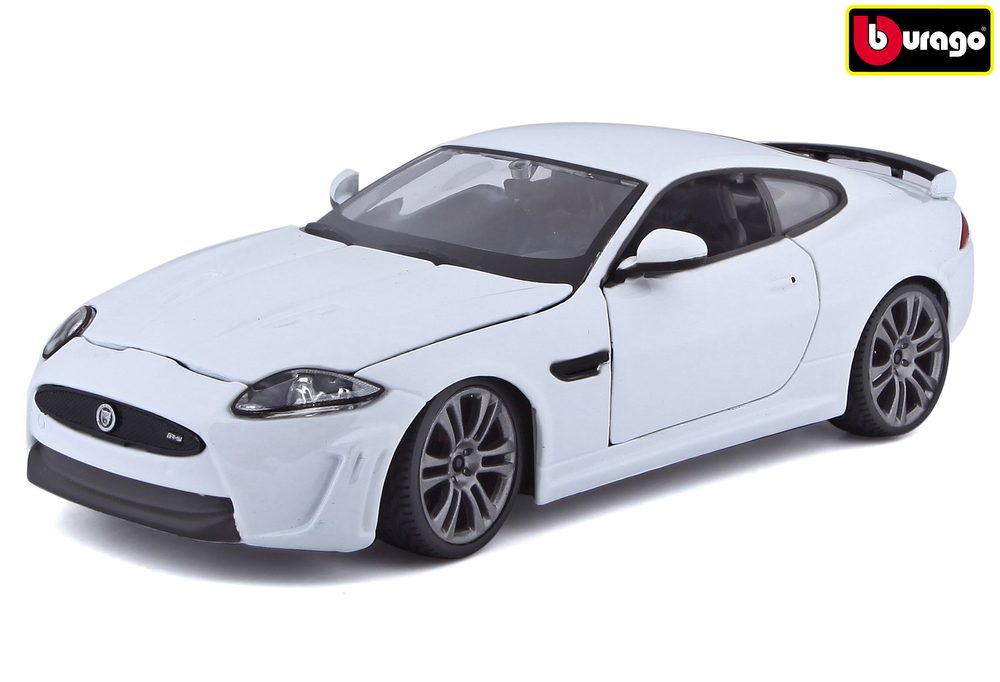 Bburago 1:24 Jaguár XKR-S White,  W021961