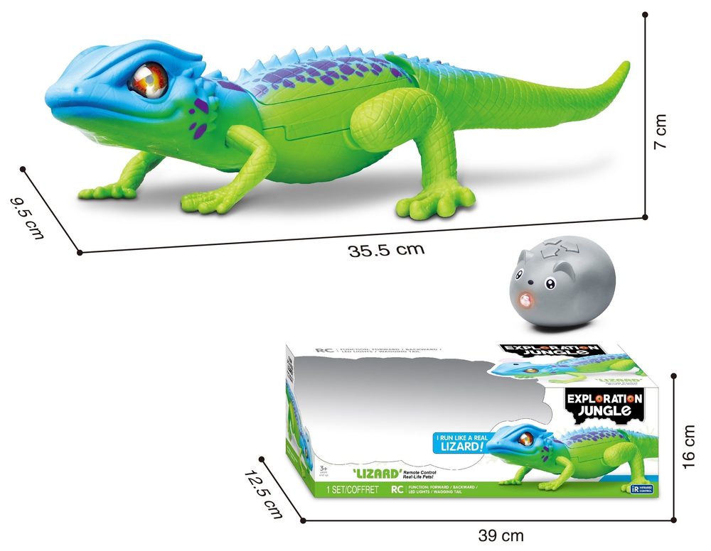 RC Ještěrka 35 cm, Wiky RC, W007680