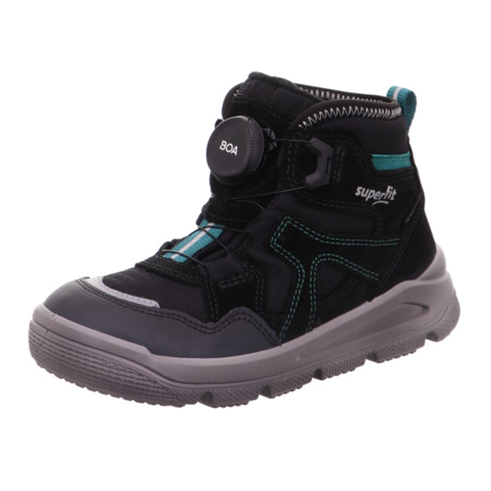 Gyermek téli csizma MARS, BOA GTX rögzítés, Superfit, 1-009085-0000, fekete - 34