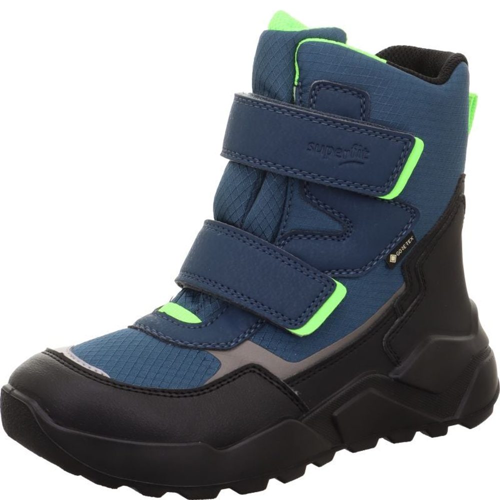 Dětské zimní boty Superfit ROCKET GTX  Blue/Light Green 1-000402-8030 - 33