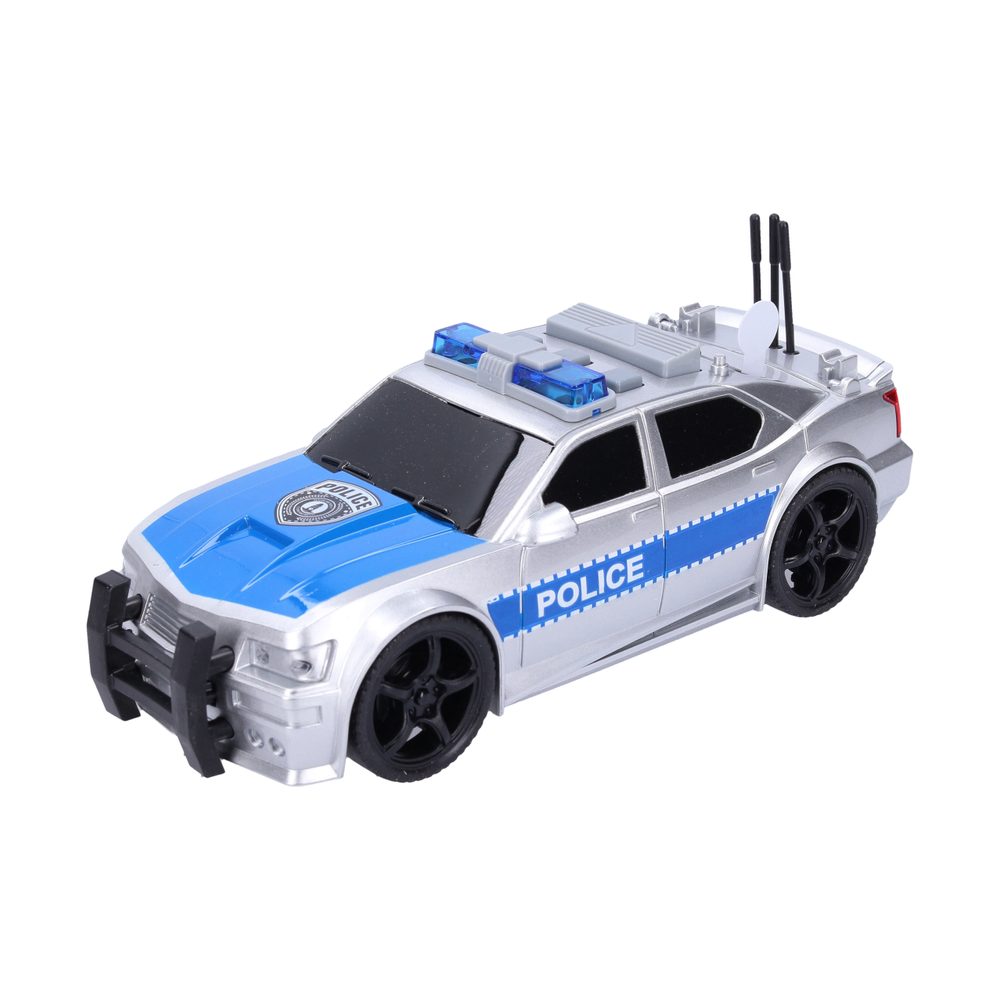 Levně Auto policejní 19 cm s efekty, Wiky Vehicles, W111391