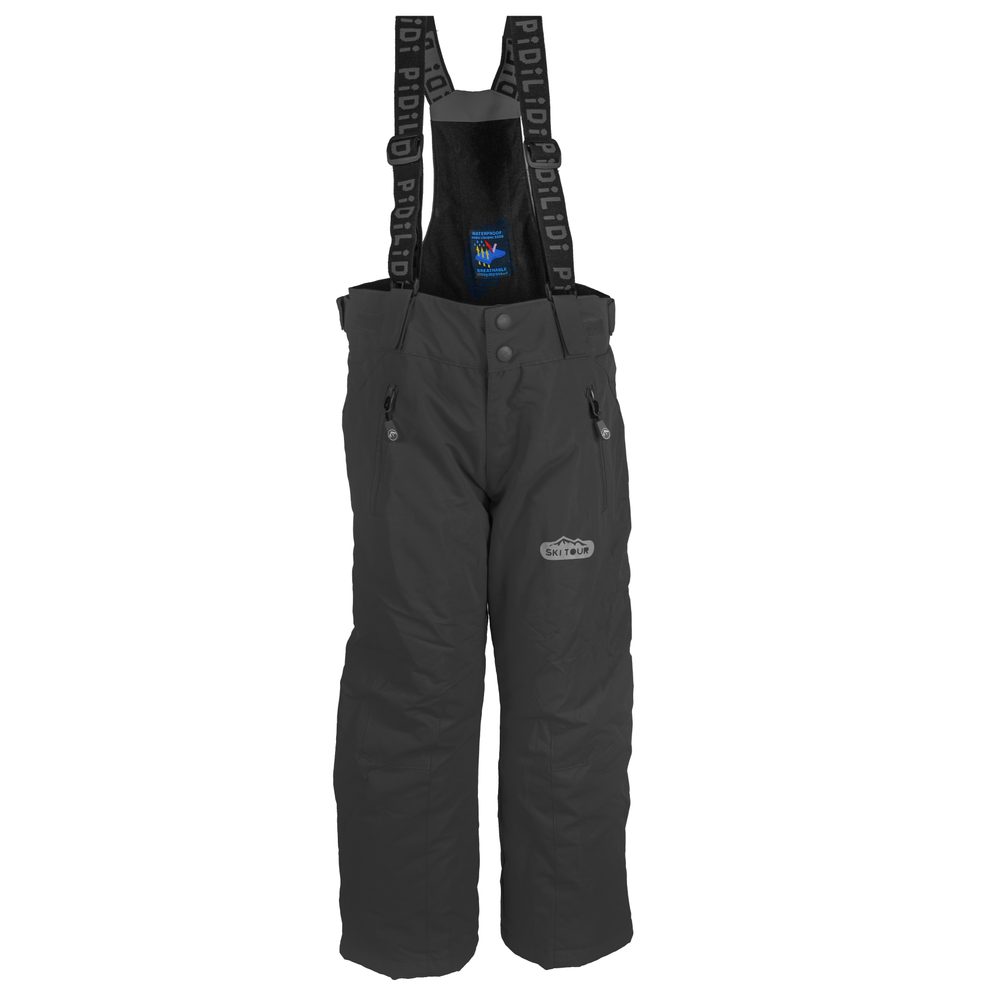 Levně kalhoty zimní lyžařské, Pidilidi, PD1008-10, černá - 104 | 4roky