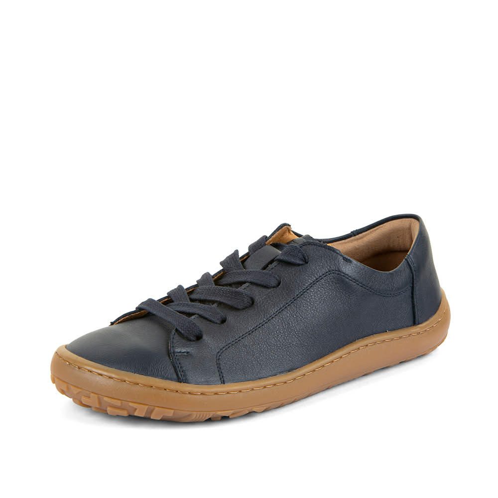 Levně Barefoot kožené tenisky LACES DARK BLUE Froddo G3130294-2 - 41
