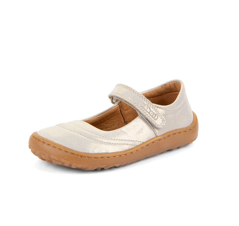 Dievčenské barefoot kožené baleríny MARY J GOLD SHINE Froddo G3140195-2 - 33