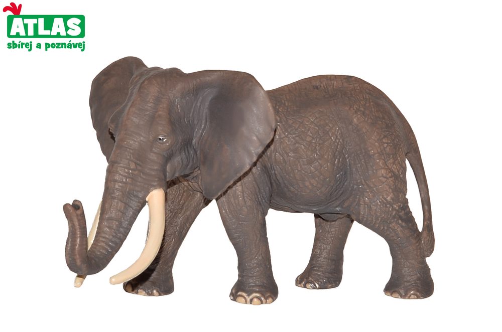 Levně E - Figurka Slon africký 16cm, Atlas, W101804