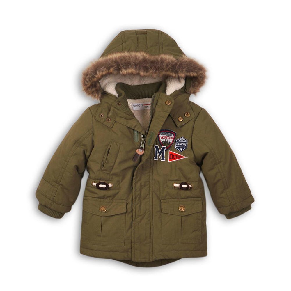 Kabát chlapecký zimní Parka - 68/80 | 6-12m