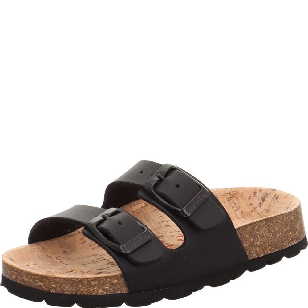 Detské korkové šľapky Superfit FOOTBAD Black 1-800111-0120 - 30