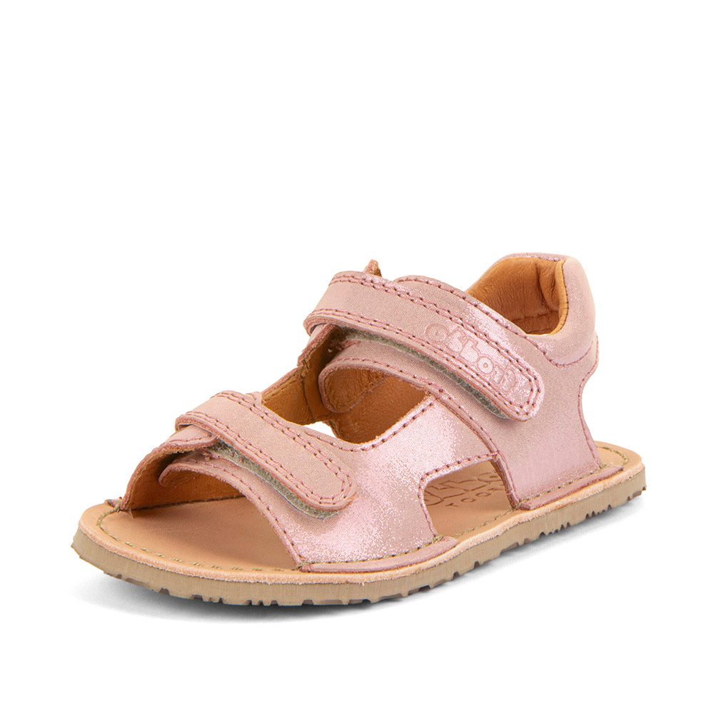 Levně Dívčí barefoot sandály FLEXI MINI Pink Shine Froddo G3150270-9 - 24