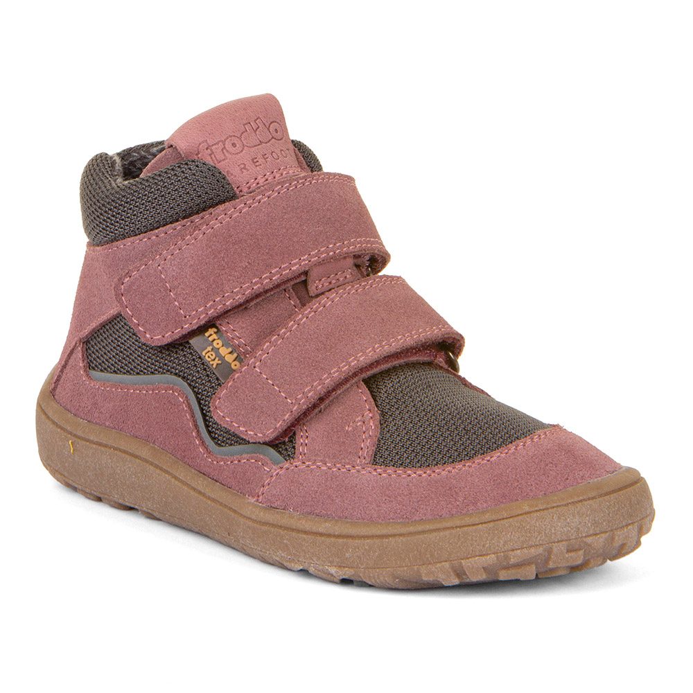 Dievčenské barefoot topánky TEX AUTUMN Gray/Pink; Froddo; G3110254-6; grey - 39