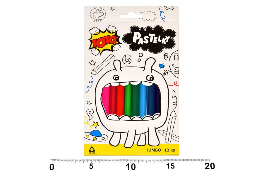 E-shop Pastelky Jumbo ERGO 12 ks, TOTO, W811044