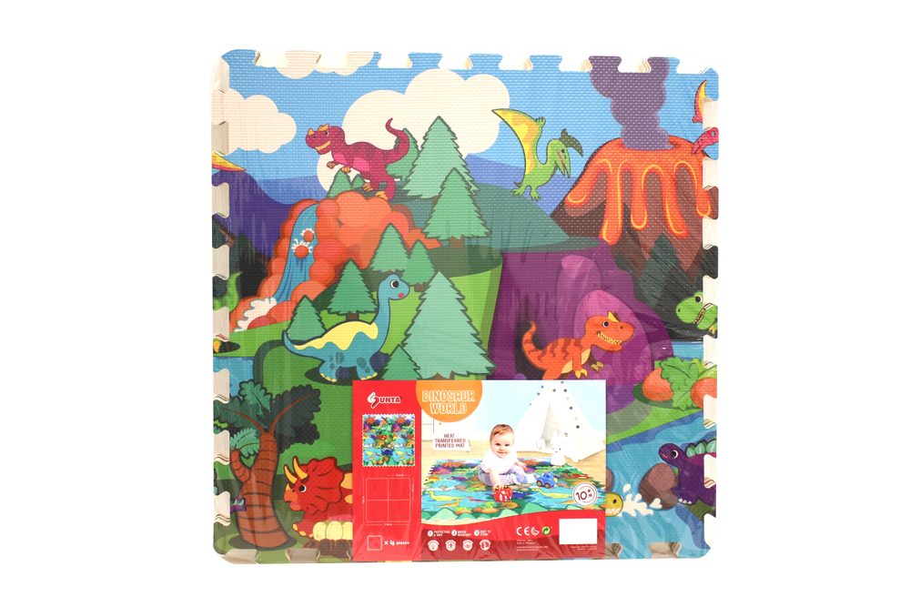 E-shop Mäkké podlahové bloky dinosaury 118 x 118 cm, W013754