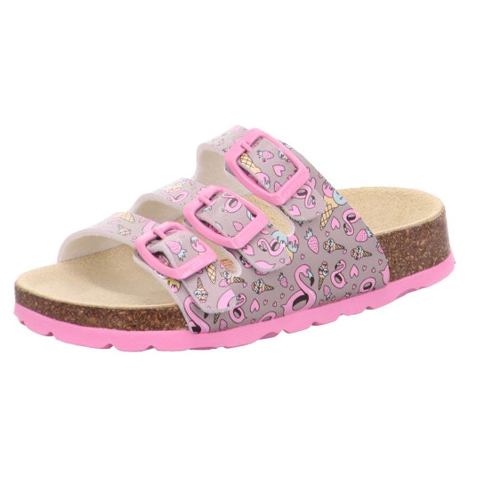 dívčí korkové pantofle FOOTBAD, Superfit, 1-800113-2030, růžová - 29