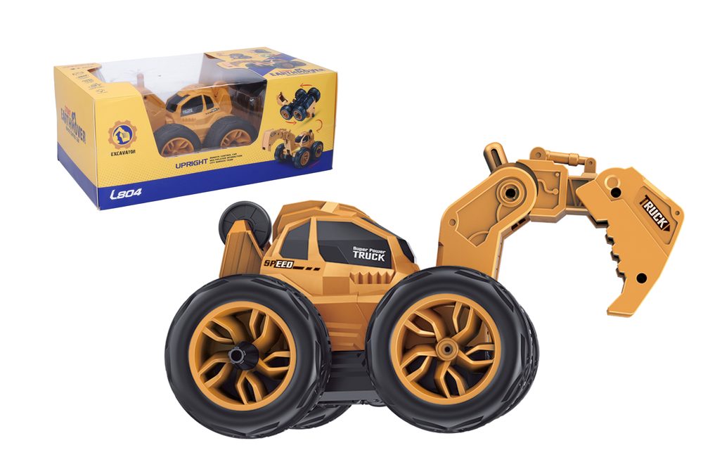 RC távirányítós billenő kotrógép 20 cm, Wiky RC, W013872