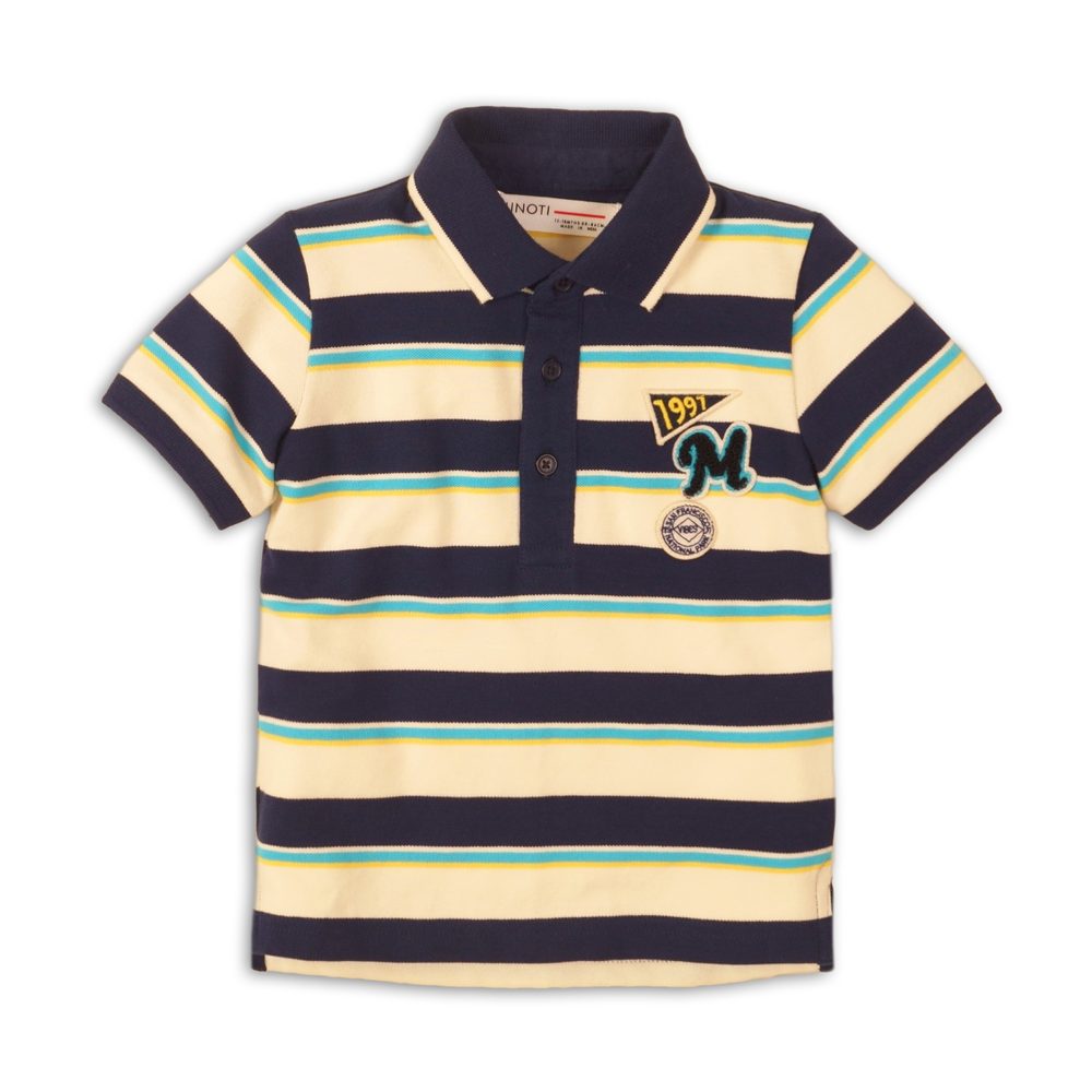 Tričko chlapecké Polo s krátkým rukávem, Minoti, Jeep 3, kluk - 86/92 | 18-24m