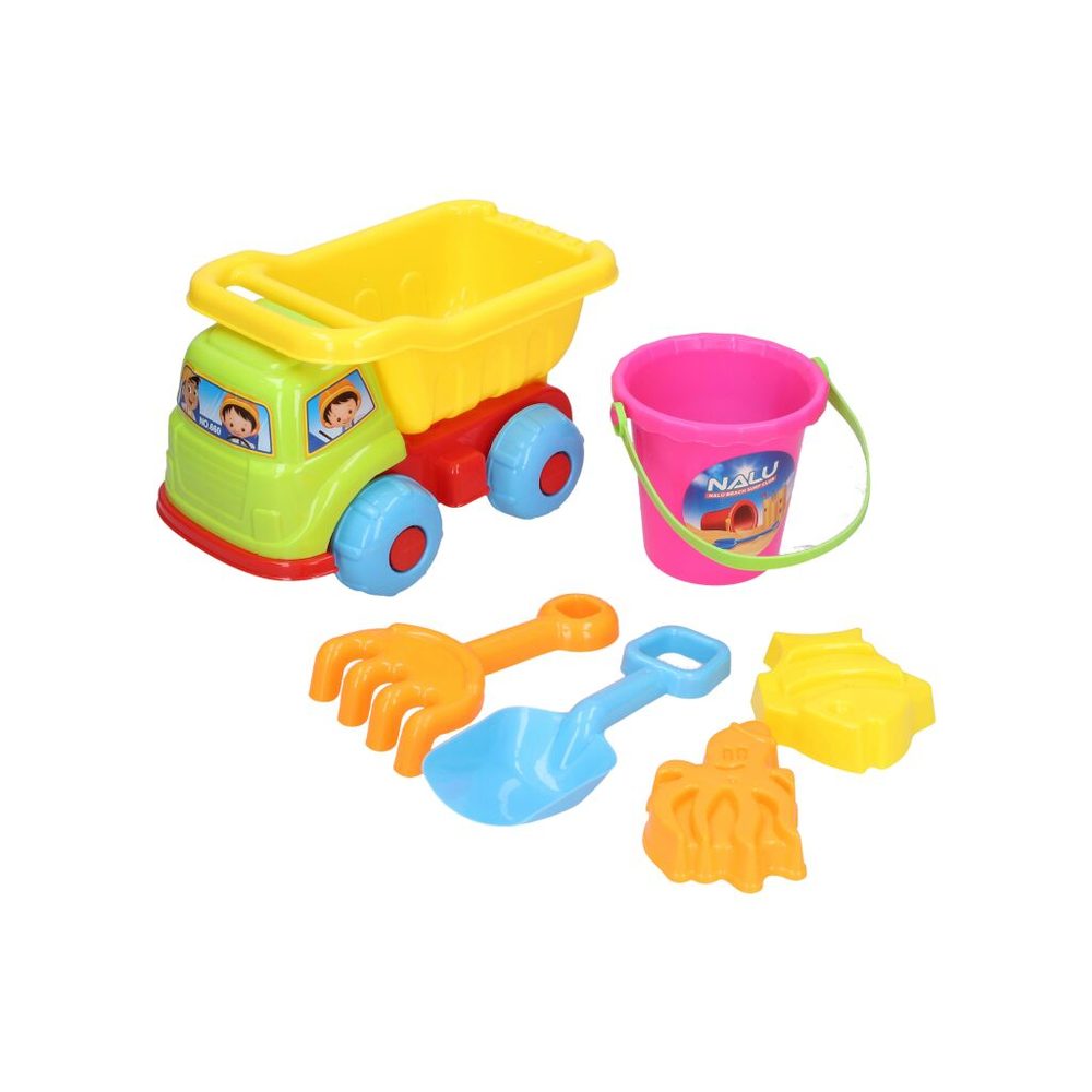 Levně Auto sada na písek 24 cm, Wiky, W036565